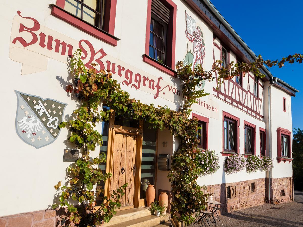Hotel Zum Burggraf Neuleiningen Exterior photo